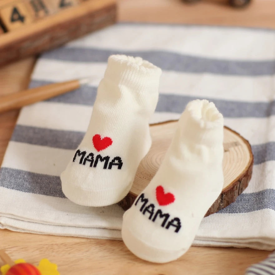 Bebisstrumpor – "I Love Mama" & "I Love Papa"