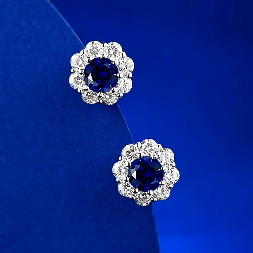 Evelyn Flower Studs