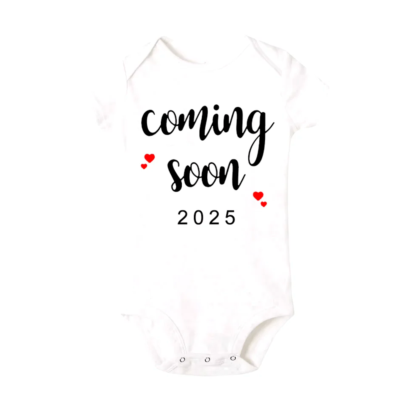 Nyfödd Bodysuit – Baby Coming Soon