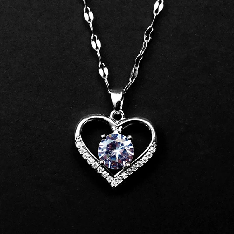 Luxe Heart Pendant Necklace