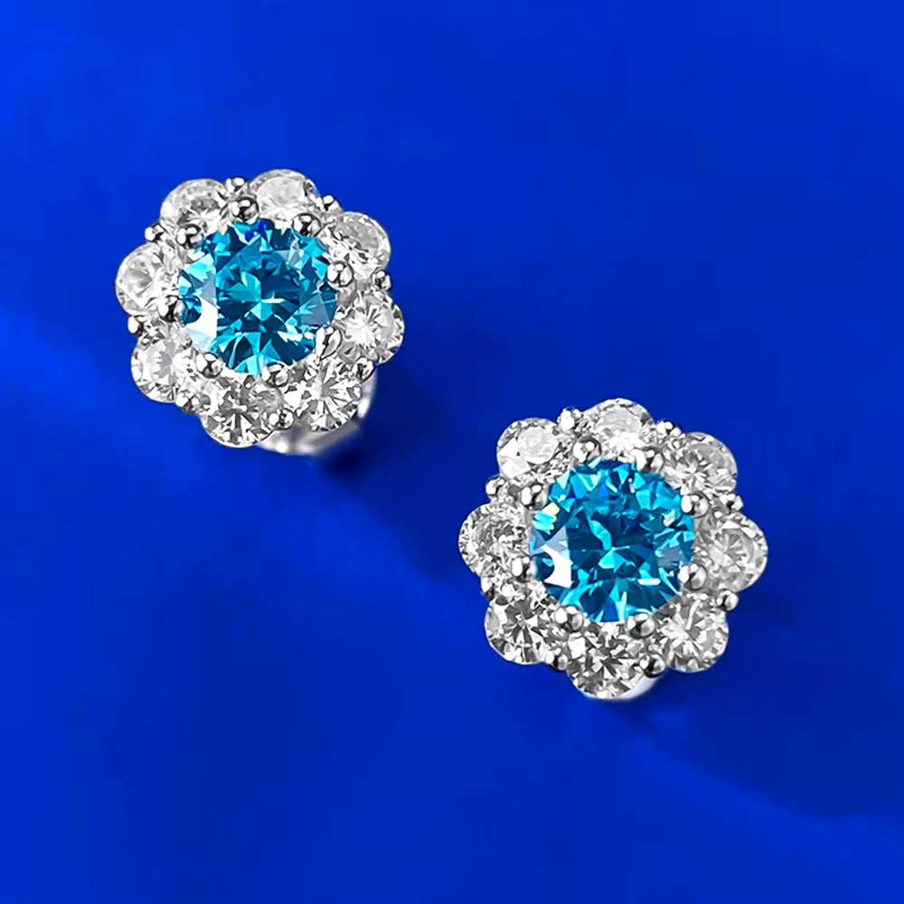 Evelyn Flower Studs