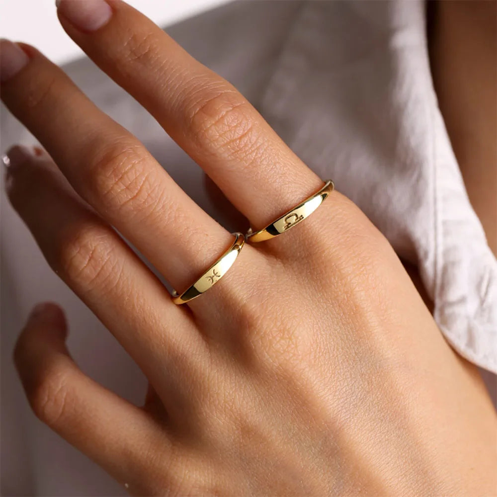 Stella Zodiac Ring 